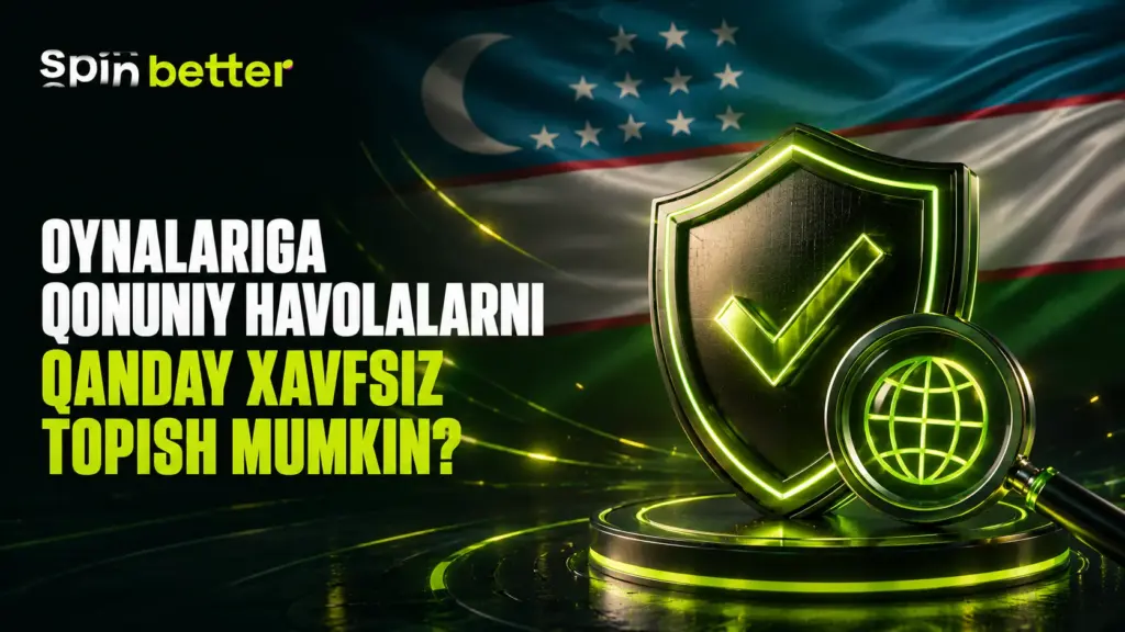 SpinBetter oynasi uchun xavfsiz havolalar
