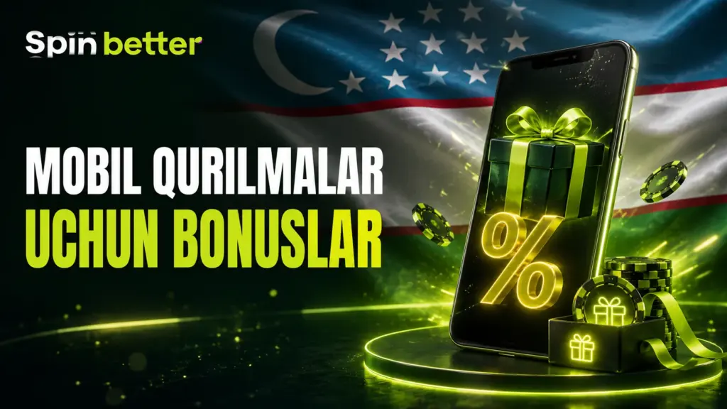 SpinBetter mobil bonuslari